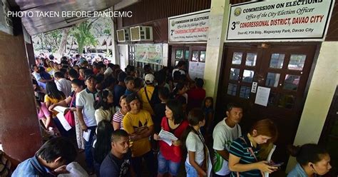 Voter registration in Davao City suspended until August 31 .